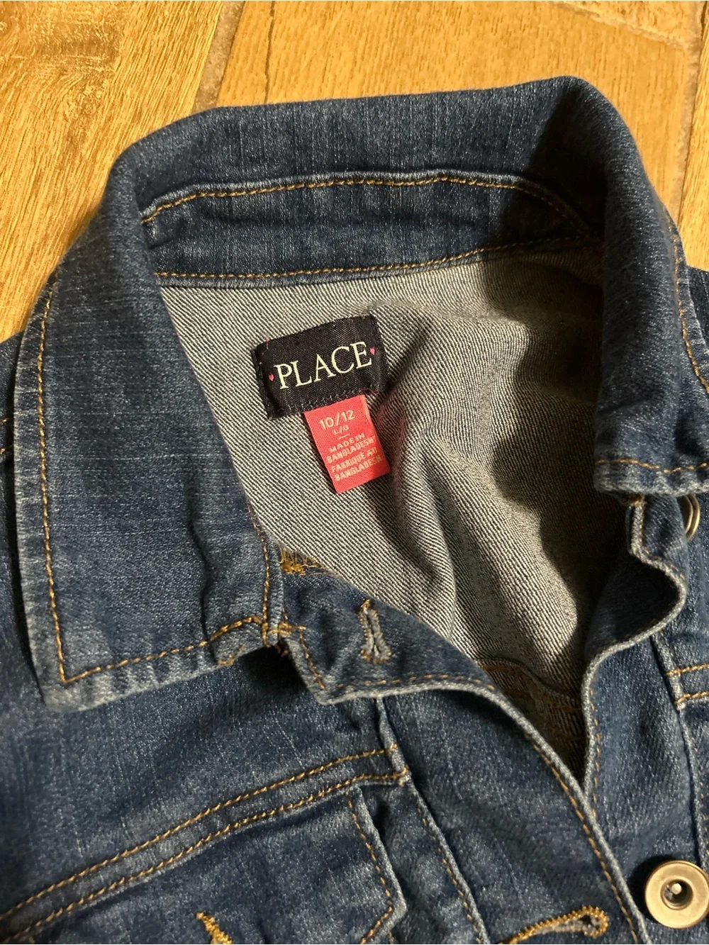 Children’s Place Dark Blue Kids Denim Jacket